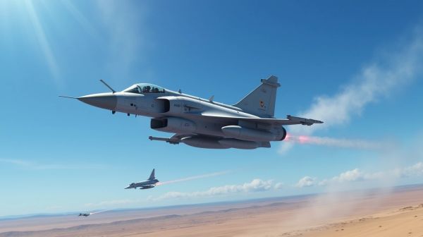 Le Rafale se démarque face à l'Eurofighter en combat aérien